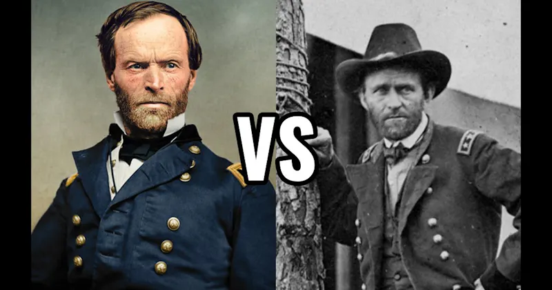 Ulysses S. Grant vs. William T. Sherman