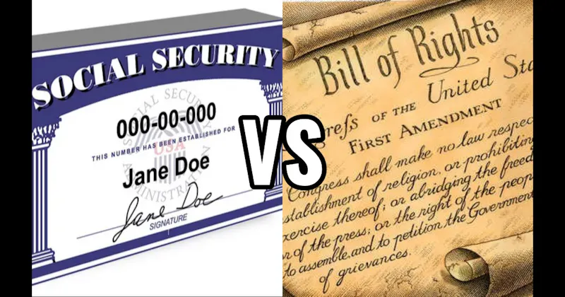 Bill of Rights (1791) vs. Social Security Act (1935)