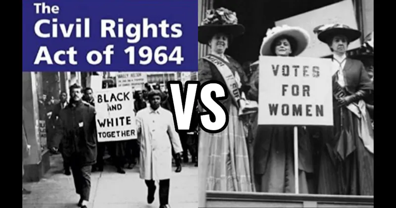 Civil Rights Act (1964) vs. Nineteenth Amendment (1920)
