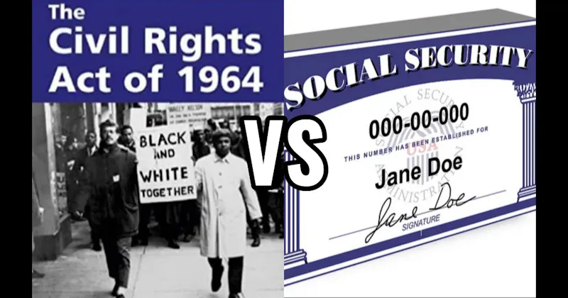 Civil Rights Act (1964) vs. Social Security Act (1935)