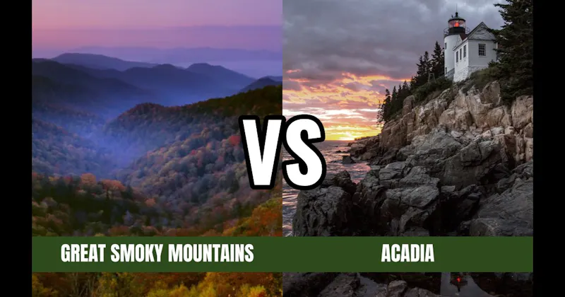 Acadia National Park vs. Smoky Mountains National Park