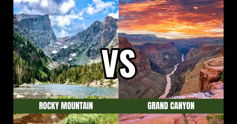 Grand Canyon National Park vs. Rocky Mountain National Park