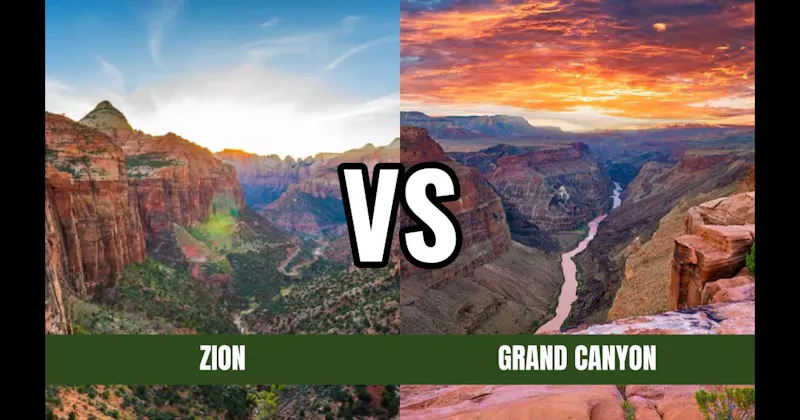 Grand Canyon National Park vs. Zion National Park