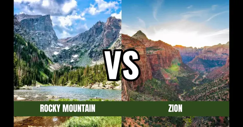 Rocky Mountain National Park vs. Zion National Park