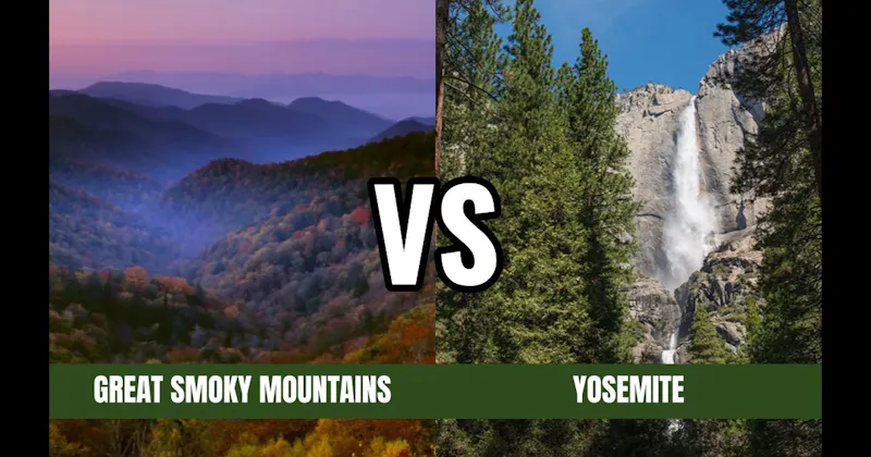 Smoky Mountains National Park vs. Yosemite National Park