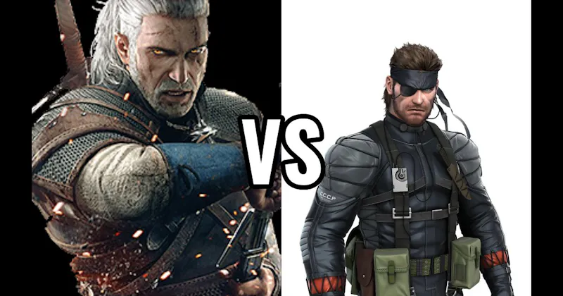 Geralt of Rivia (The Witcher) vs. Solid Snake (Metal Gear Solid)