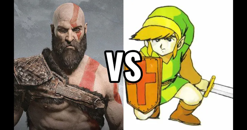 Kratos (God of War) vs. Link (Zelda)