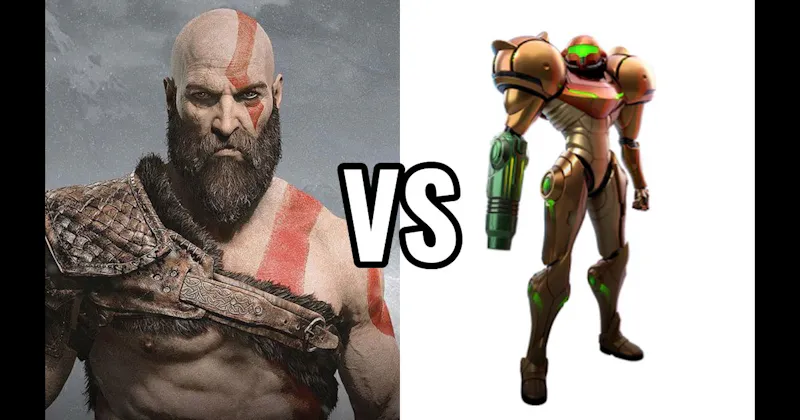 Kratos (God of War) vs. Samus Aran (Metroid)