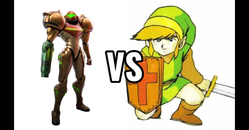 Link (Zelda) vs. Samus Aran (Metroid)