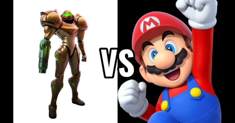 Mario (Super Mario) vs. Samus Aran (Metroid)