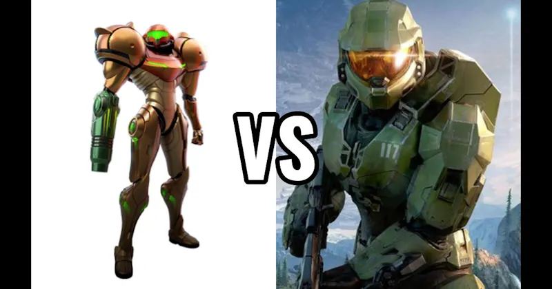 Master Chief (Halo) vs. Samus Aran (Metroid)