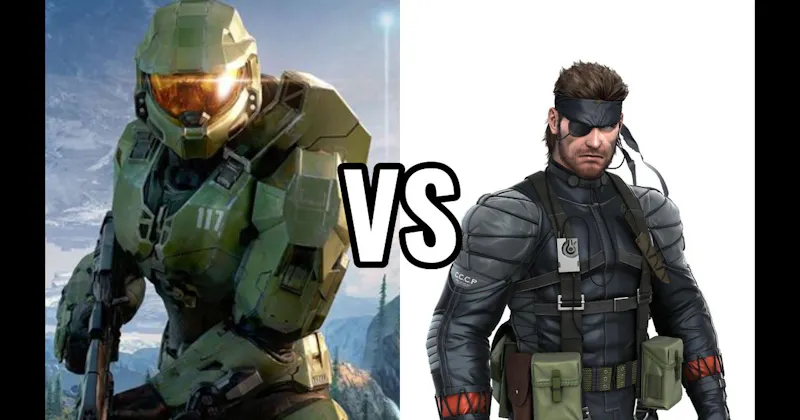 Master Chief (Halo) vs. Solid Snake (Metal Gear Solid)