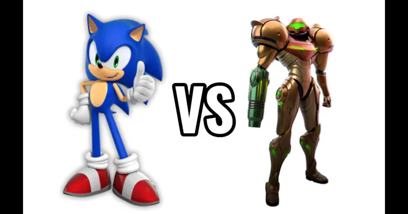 Samus Aran (Metroid) vs. Sonic the Hedgehog 