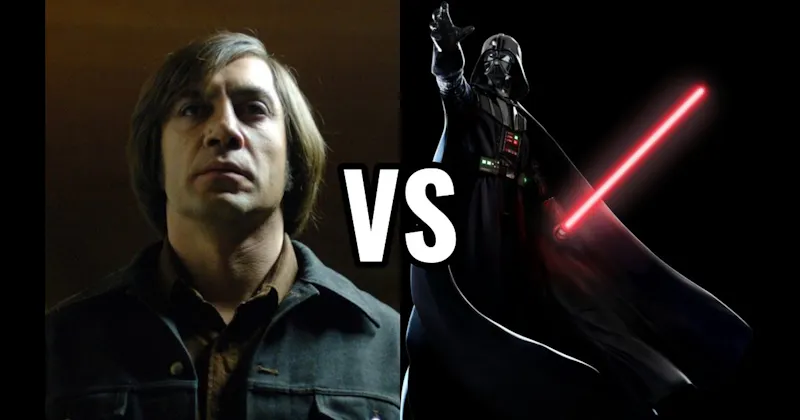 Anton Chigurh vs. Darth Vader