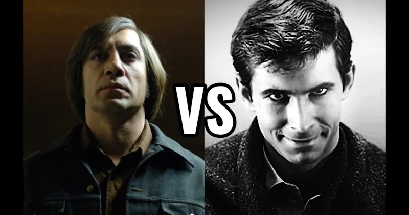 Anton Chigurh vs. Norman Bates