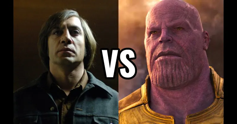 Anton Chigurh vs. Thanos