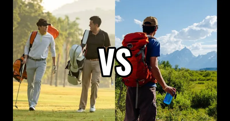 Golf vs. Hiking / Outdoor Adventure