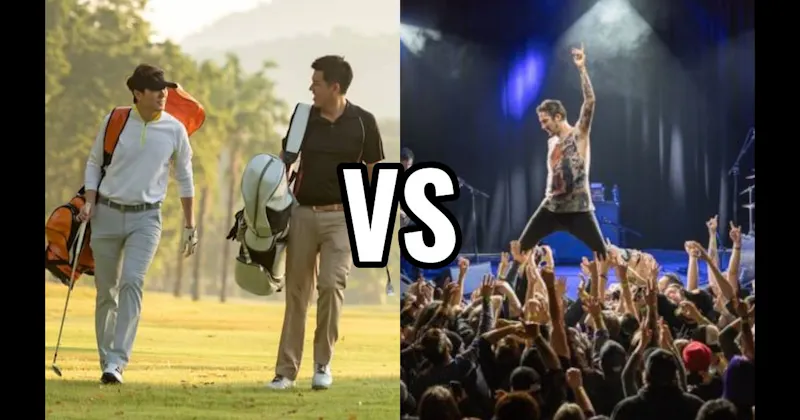 Golf vs. Live Music/Concert