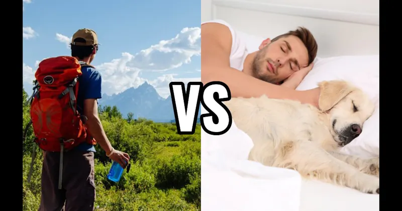 Hiking / Outdoor Adventure vs. Sleeping In
