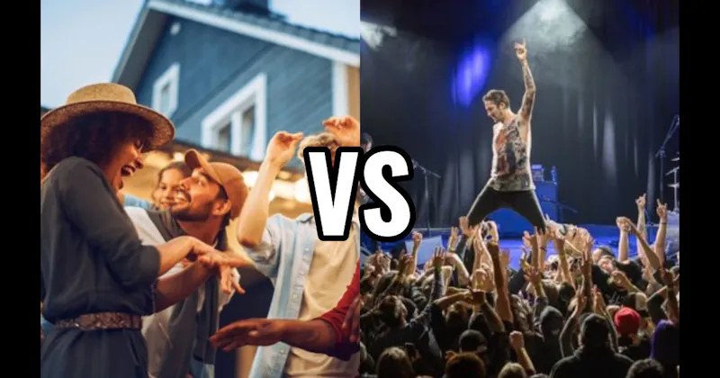 House Party vs. Live Music/Concert