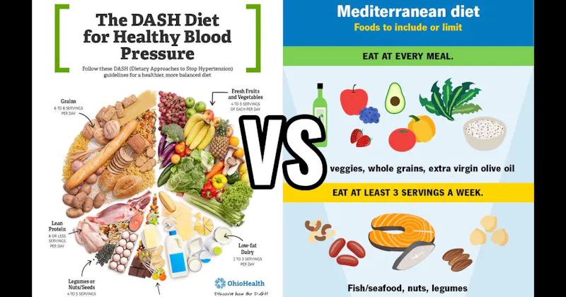 DASH Diet vs. Mediterranean Diet