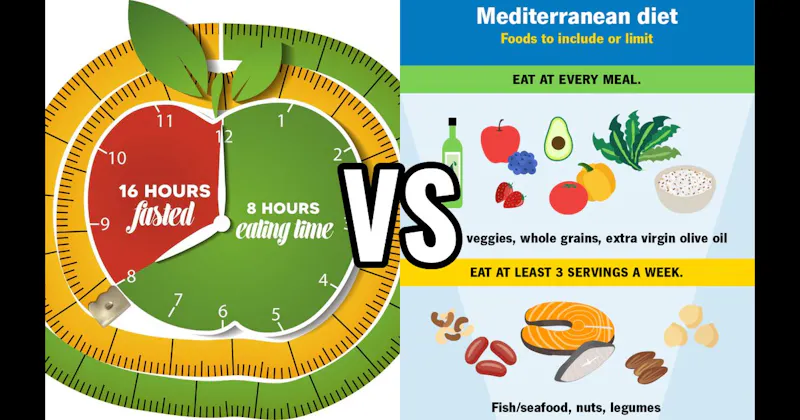 Intermittent Fasting vs. Mediterranean Diet