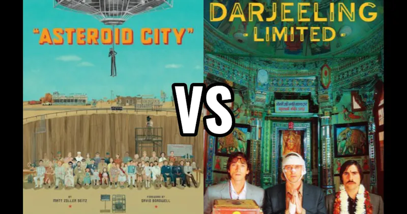 Asteroid City vs. The Darjeeling Limited
