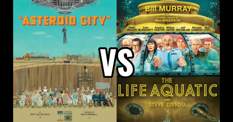 Asteroid City vs. The Life Aquatic with Steve Zissou