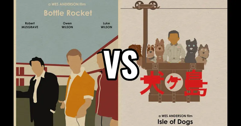 Bottle Rocket vs. Isle of Dogs