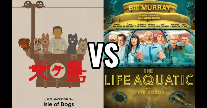 Isle of Dogs vs. The Life Aquatic with Steve Zissou