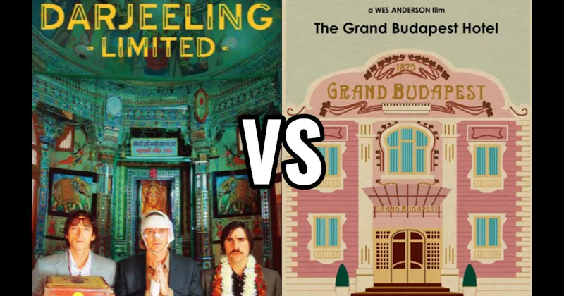 The Darjeeling Limited vs. The Grand Budapest Hotel