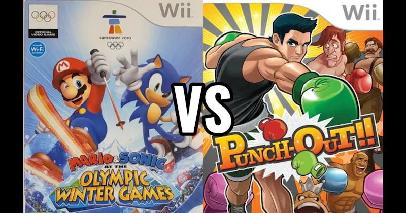 Mario & Sonic at the Olympic Winter Games vs. Punch-Out!! (Wii)
