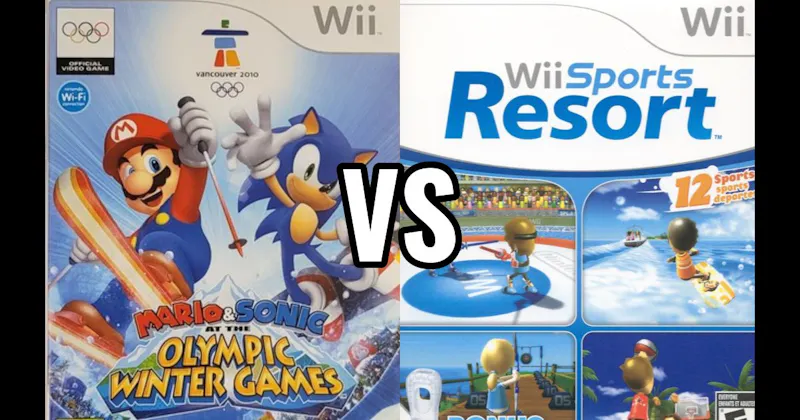 Mario & Sonic at the Olympic Winter Games vs. Wii Sports Resort