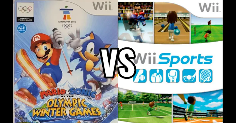Mario & Sonic at the Olympic Winter Games vs. Wii Sports