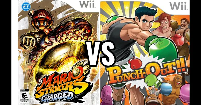 Mario Strikers Charged vs. Punch-Out!! (Wii)