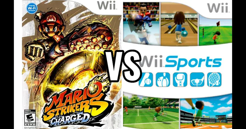 Mario Strikers Charged vs. Wii Sports