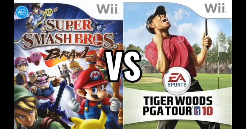 Super Smash Bros. Brawl vs. Tiger Woods PGA Tour 10