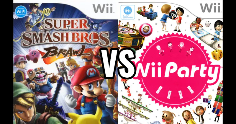 Super Smash Bros. Brawl vs. Wii Party