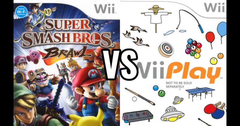 Super Smash Bros. Brawl vs. Wii Play