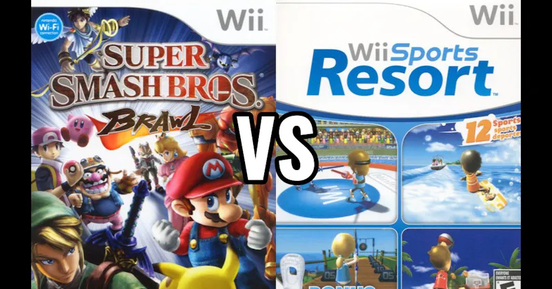 Super Smash Bros. Brawl vs. Wii Sports Resort