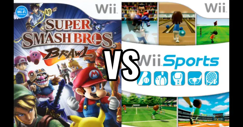 Super Smash Bros. Brawl vs. Wii Sports
