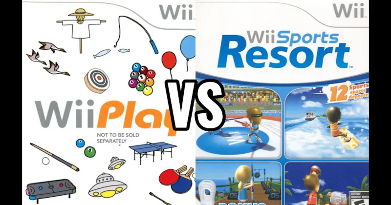 Wii Play vs. Wii Sports Resort