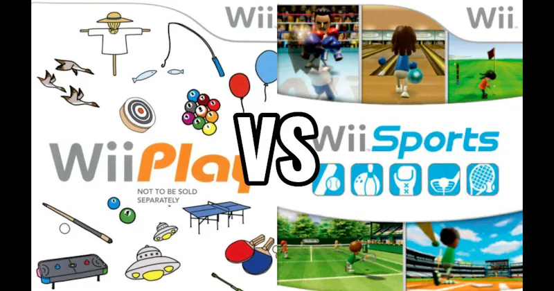 Wii Play vs. Wii Sports