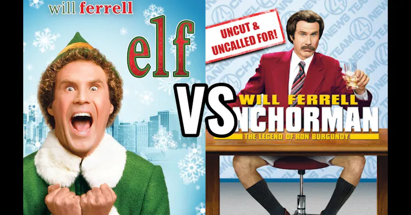 Anchorman: The Legend of Ron Burgundy vs. Elf
