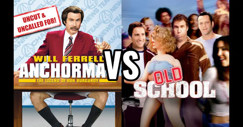 Anchorman: The Legend of Ron Burgundy vs. Old School