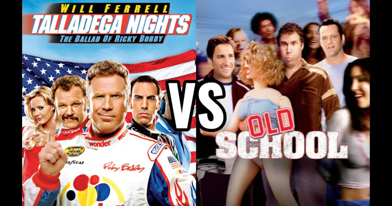Old School vs. Talladega Nights: The Ballad of Ricky Bobby