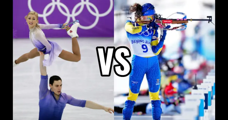 Biathlon vs. Figure Skating