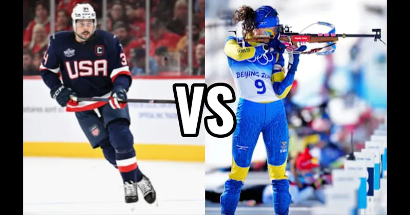 Biathlon vs. Ice Hockey