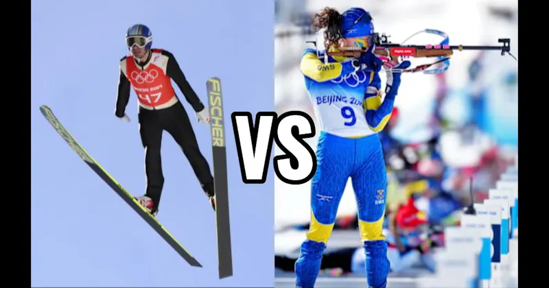 Biathlon vs. Ski Jumping