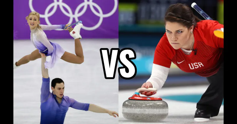 Curling vs. Figure Skating